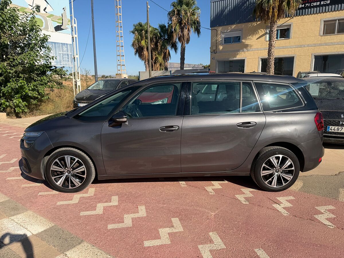 CITROEN C4 GRAND PICASSO 1.6 BLUE-HDI AUTO SPANISH LHD IN SPAIN 86K 7 SEATS 2017